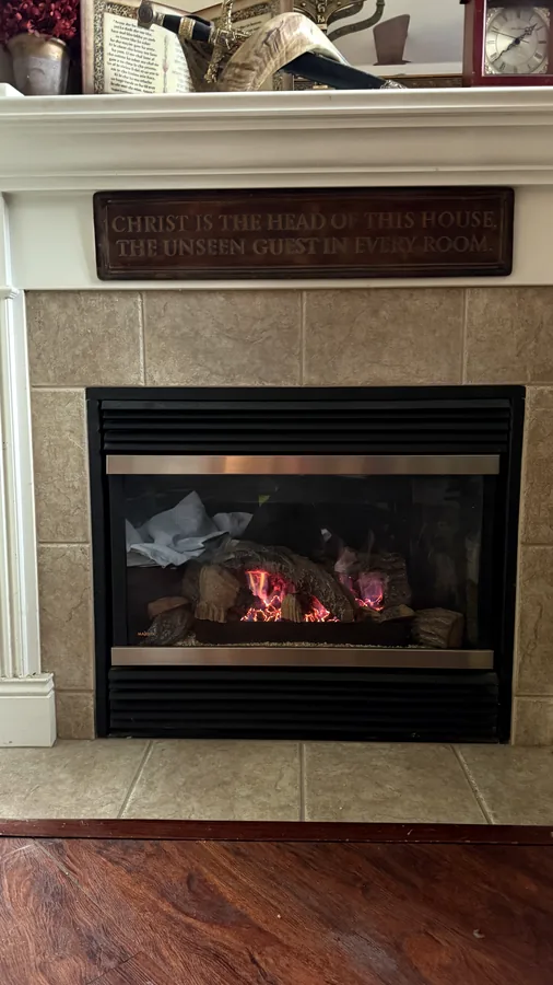 After &mdash; Gas Fireplace Service