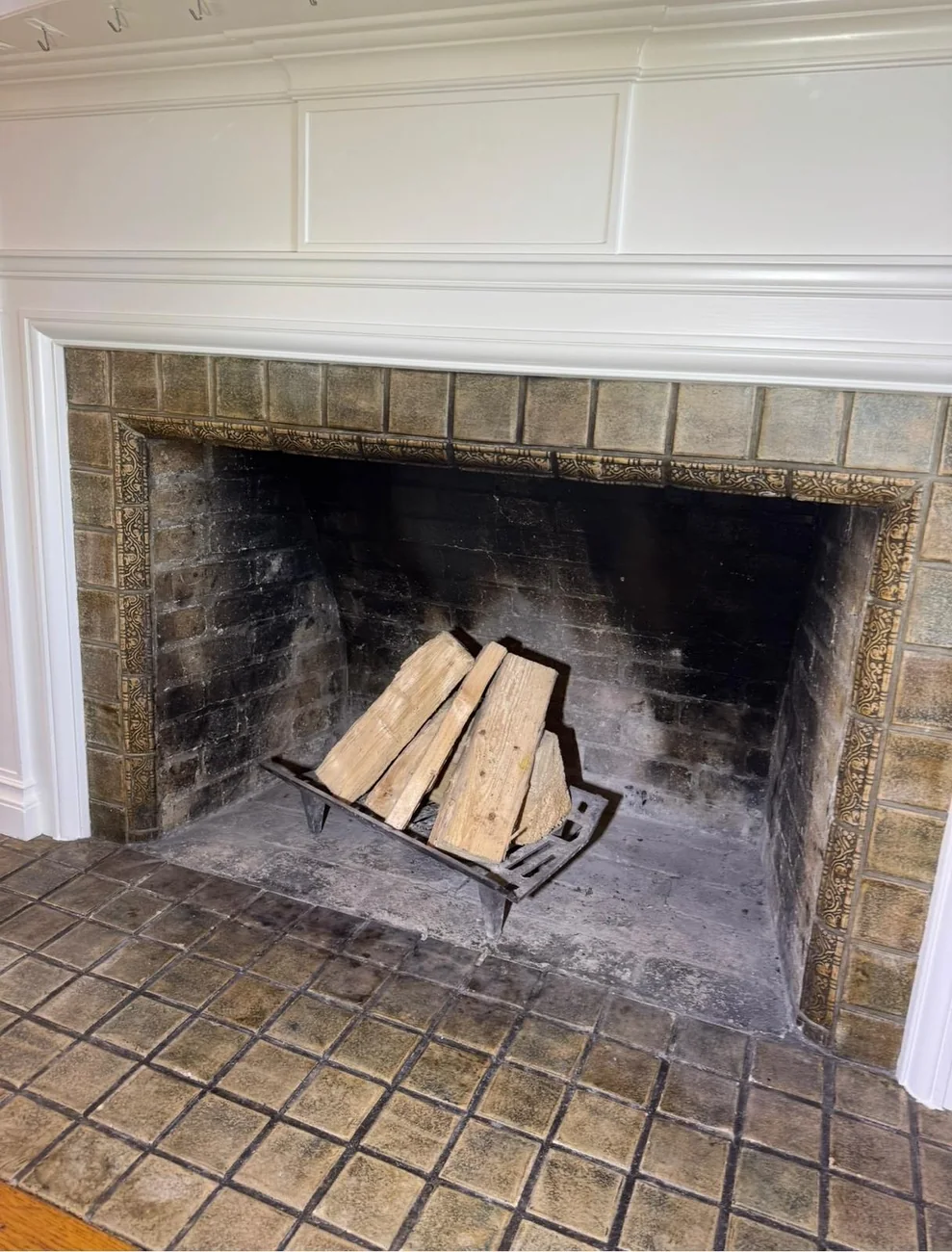 Before &mdash; Fireplace Cleaning & Restoration