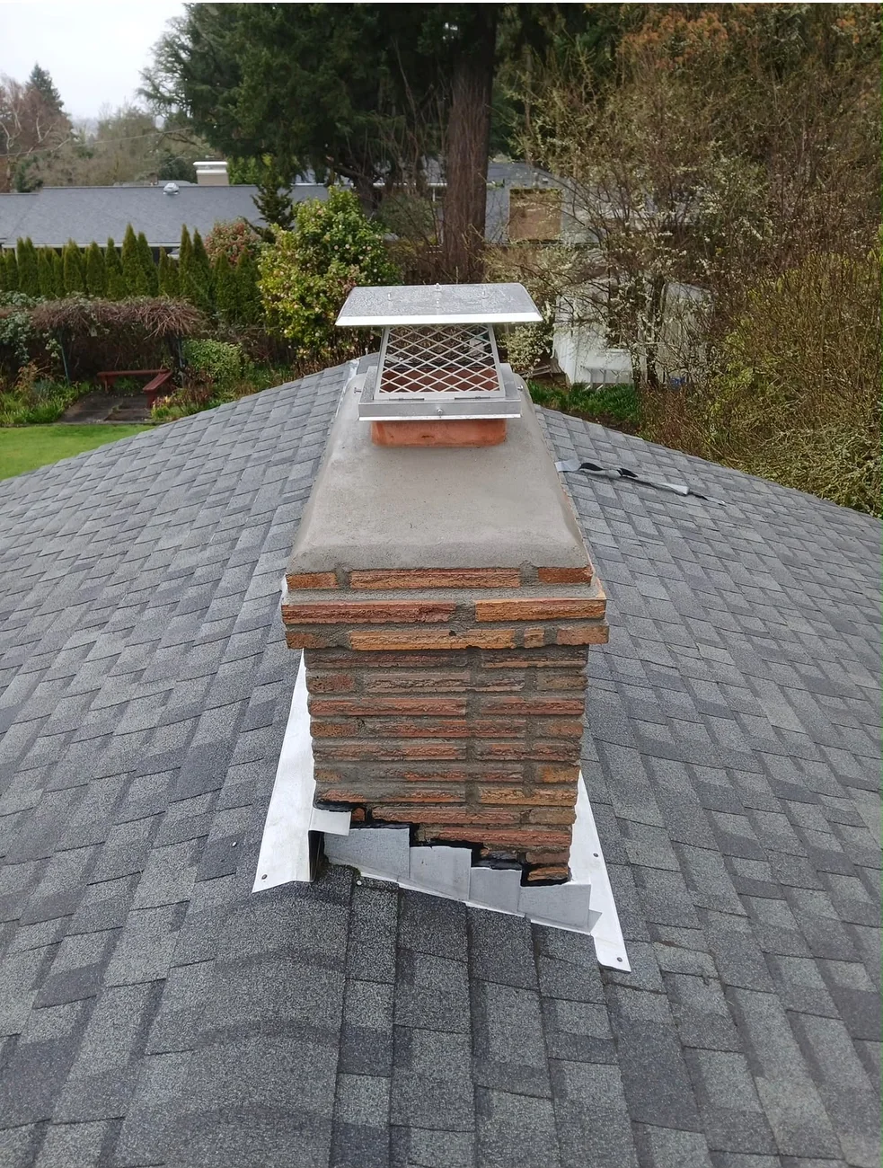 After &mdash; Flashing Replacement