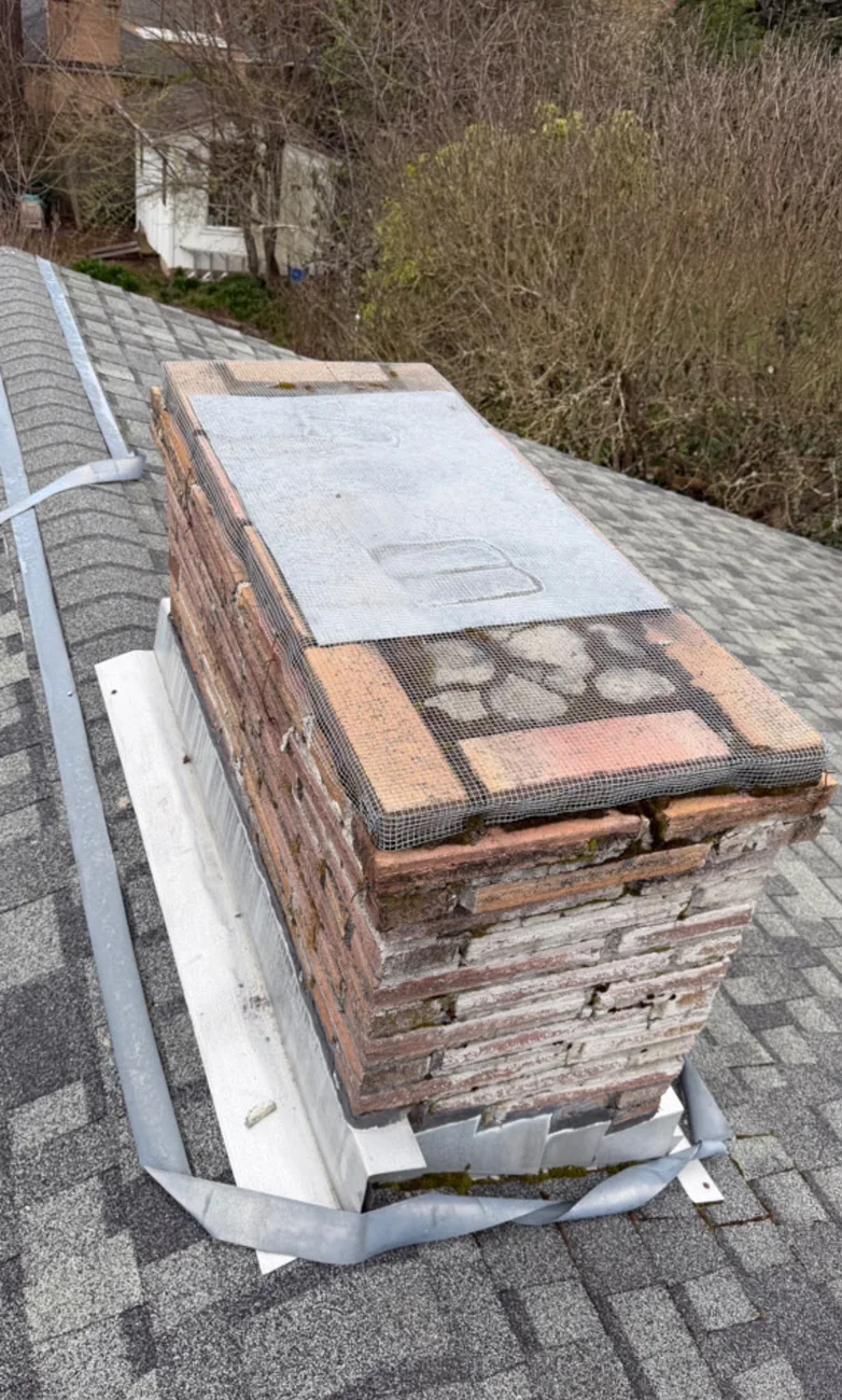 Before &mdash; Flashing Replacement