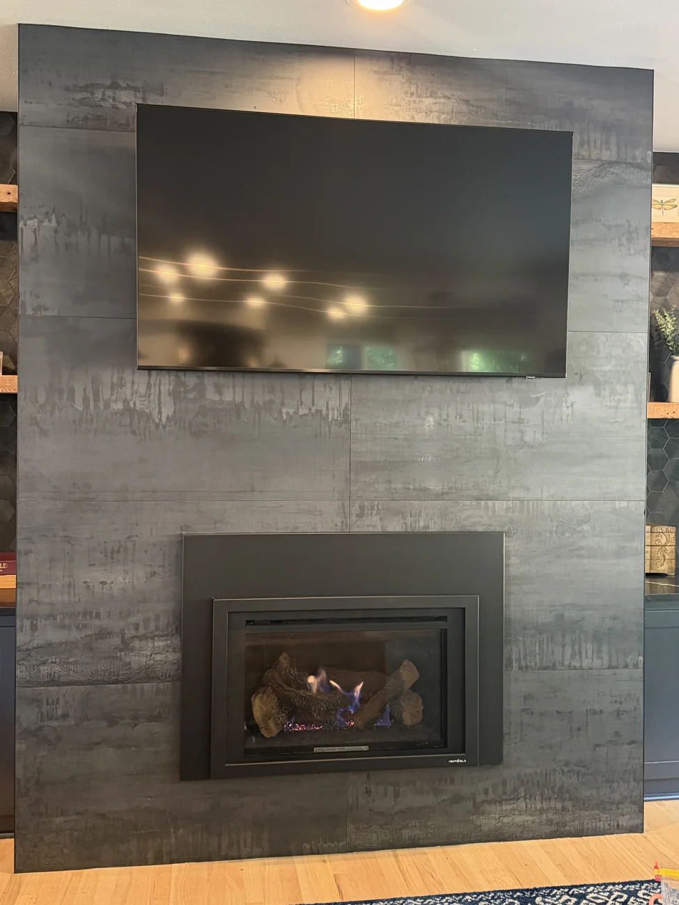 After &mdash; Gas Insert Installation