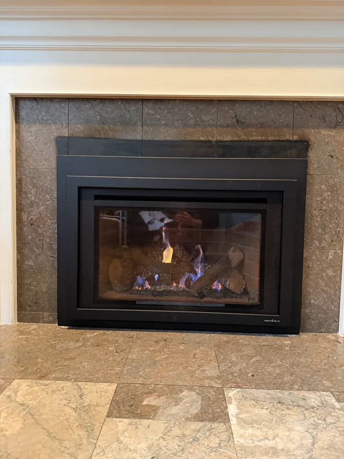 After &mdash; Gas Insert & Liner Installation