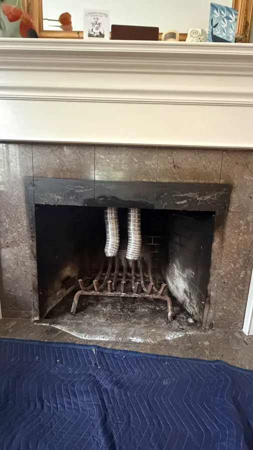 Before &mdash; Gas Insert & Liner Installation