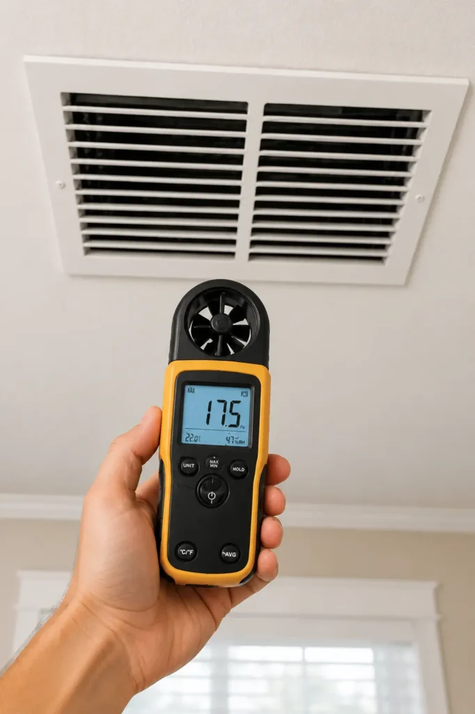 Air Duct Performance Check
